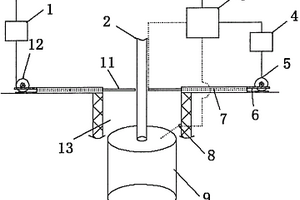 矿井内含挥发质有毒固废旋挖用自动井盖装置