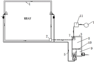废水循环利用系统和利用方法以及在水泥生产线固废卸料区域废水循环中的应用