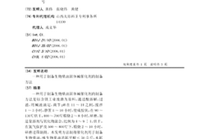 用于制备生物柴油固体碱催化剂的制备方法