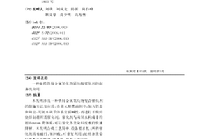 磁性铁铈金属氧化物固体酸催化剂的制备及应用
