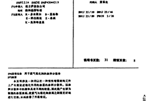用于废气催化剂的涂料分散体
