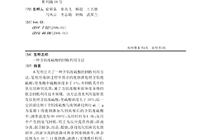 含铝废硫酸的回收利用方法