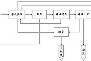 高盐分高有机物废水的处理方法及系统
