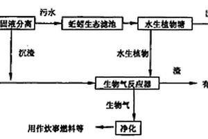 “蚯蚓-水生植物-厌氧微生物”联合处理有机废水工艺