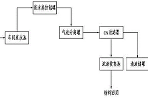 用CN过滤系统处理重金属废水的方法