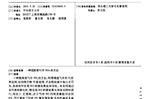 脱除废气中NOx的方法