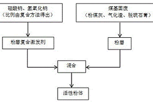 利用多源煤基固废制备活性粉体技术