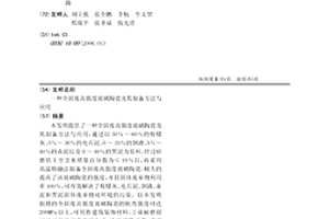 全固废高强度玻璃陶瓷及其制备方法与应用