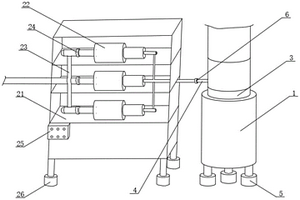 用于分解炉的固废柱塞泵物料入炉装置