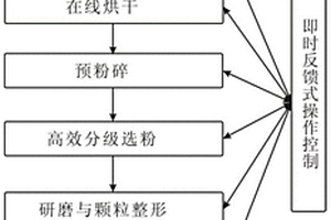 绿色生态工业固体废弃物与水泥共性集成粉磨的方法