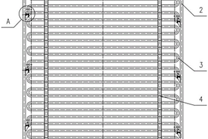 固体废物锅炉对流受热面固定结构