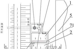 固废处理场中渗滤液入调节池前预处理系统及处理方法
