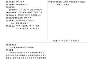 产生氟和循环氟的方法和设备