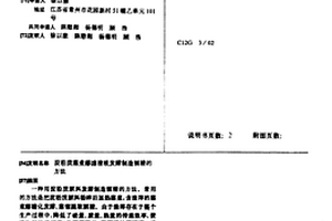 淀粉质蒸煮醪滤清液发酵制造酒精的方法