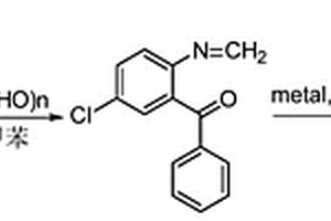 制备2-甲氨基-5-氯二苯甲酮的方法