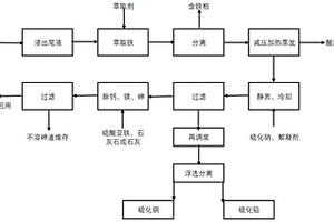 从尾液中回收铜、铅的方法及金精矿提金工艺产生的浸出尾液的处理方法