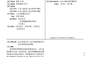 氢气制造方法、氢气制造装置以及采用该装置的发动机