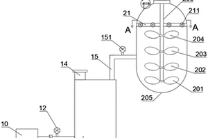 节能建筑材料生产用固液混合反应罐