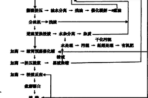 油棕废弃物RBMP法低碳循环利用、连续漂白制机械浆方法