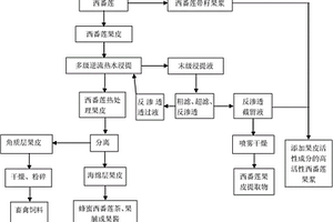 提高西番莲果皮价值的全利用综合加工工艺
