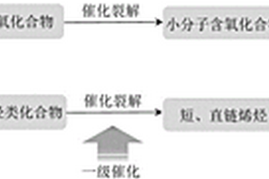 生物质与塑料废弃物热解定向制备芳烃的方法