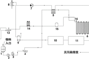 高浓度有机废水及污泥的近零排放处理系统