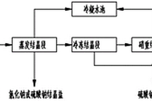 高盐废水的分质结晶装置