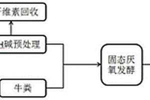固态厌氧发酵农林剩余物联产沼气和有机肥的方法