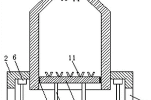 二燃室下箱体防结焦改造结构