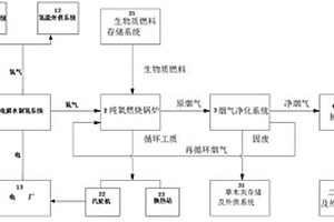 生物质纯氧燃烧发电系统
