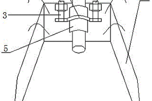 油气井地面管线水泥基墩