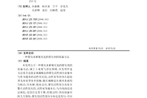 催化水解氰化氢的催化剂的制备方法