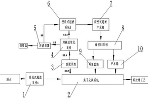 离子交换树脂再生液循环利用系统