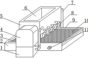 用于水体污染治理的磨屑分离器