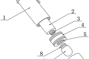 用于公共区域便携式按压消毒器具