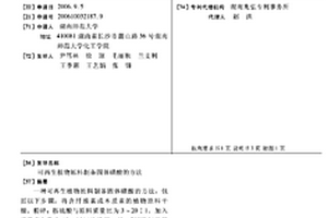 可再生植物原料制备固体磺酸的方法
