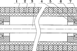 煤矿井下用高耐磨托辊