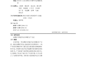 金精矿浮氰浮综合回收生产方法
