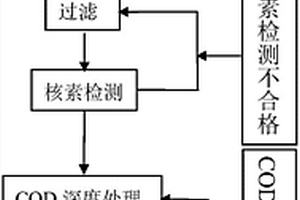 一种净化处置中低放射性可降解PVA制品的方法