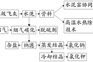 一种基于碳中和的生活垃圾焚烧飞灰资源化利用工艺