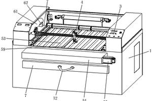 一种便于清理可环保式激光雕刻机