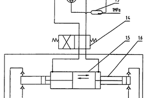 一种气压内循环直线往复式压缩机