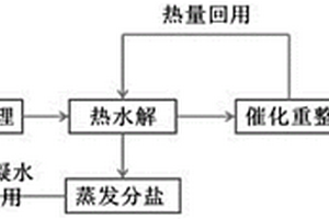 一种高盐高COD化工危废处理与资源化方法