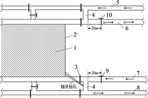 一种煤矿老采空区瓦斯抽采方法