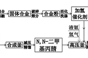 一种加氢催化剂的制备方法及应用该催化剂合成DMAPA的方法