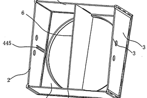 一种卡推榫插式容放盒