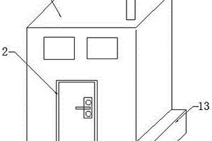 双人开启式危废小屋