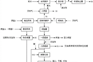 一种高危废盐的处理工艺