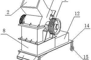 一种石材开采废料粉碎设备