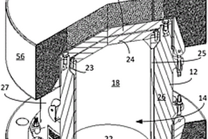 用于容纳放射性危险废物的桶的安全壳器具